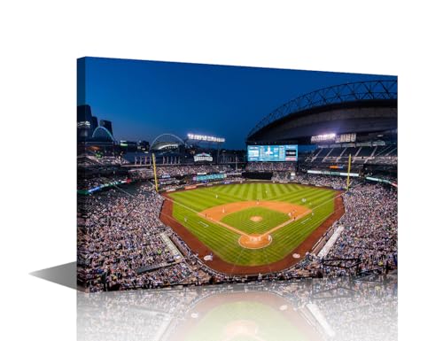 Toile Seattle T-Mobile Park tableau moderne finitions luxe