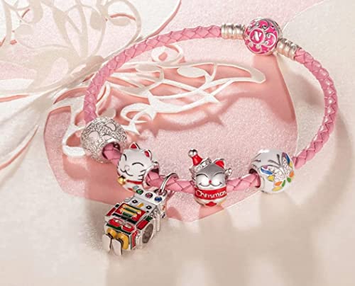 Bolenvi Authentic 925 Sterling Silver Charm Bead For Pandora & Similar Charm Bracelets Or Necklaces #TOP2