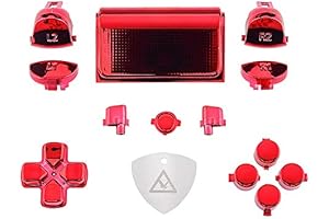 Replacement D-pad R1 L1 R2 L2 Triggers with Touchpad Buttons for PS4 Controller