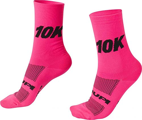 Meia Hupi 10k Rosa - Lt para pés menores 34-38, Cor: Rosa, Tamanho: Lt (34-38)