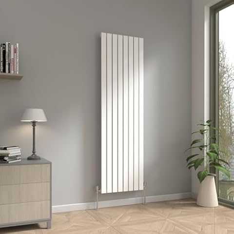 NRG 1800mm Gloss White Vertical Radiator Cover