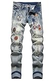 Design tendance, style unique, pantalon en jean décontracté