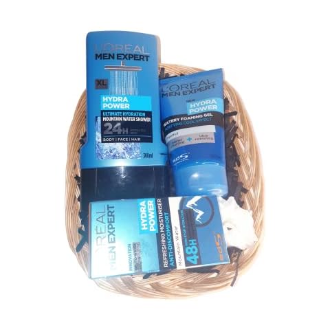 Men's Hydra Power Men Gift Baskets Bath & Body Gift Set- Gifts for Him Cover