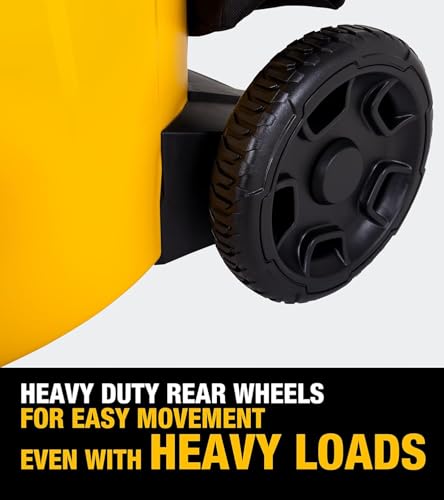 Image of DEWALT 16 Gallon STEALTHSONIC Poly Wet /Dry Vacuum, DXV16P-QTA Noise Reduction Vac, Heavy Duty Shop Vacuum for Jobsite /Workshop, Reduce Motor Noise, Yellow