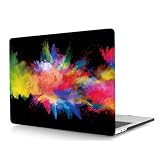 HLAAJJX Etui na nowego Macbooka Air 34.5 cm M3 M2 2024-2022 A2681 A3113, kolorowy nadruk matowa plastikowa twarda obudowa na laptopa, B18