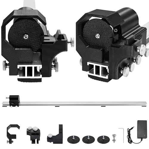 Arrow Saw, Carbon Arrow Cutter with 2x Resin Saw Blades, Adjustable 4.3”-32”Archery Arrow Cutting Tool with Precision Scale, Dust Cover, Mesh, Replaceable Blades