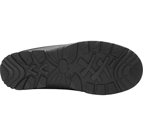 LABO Men's Winter Snow Boots Shoes Waterproof Insulated Lace UP (D,M) 103 BLACK-102