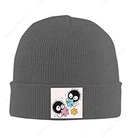 Soot Studio Ghibli Gorra de Punto cálida Gorra de Moda Gorro de