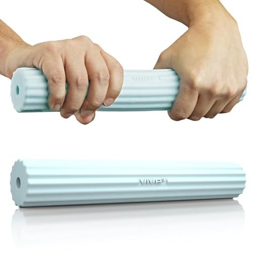 Vive Flex Therapy Bar for Tennis Elbow Relief (X-Light) - Physical Therapy Aid, Improve Tendonitis & Grip Strength- Resistance for Golfers, Hand, Epicondylitis, Equipment- Strengthens Wrist & Forearm
