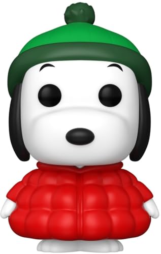 Funko Pop! Animation: Peanuts - Snoopy In Coat - 1/6 de Probabilidades de Obtener la RARA Variante Chase - Classic Peanuts - Figura de Vinilo Coleccionable - Idea de Regalo - Mercancia Oficial