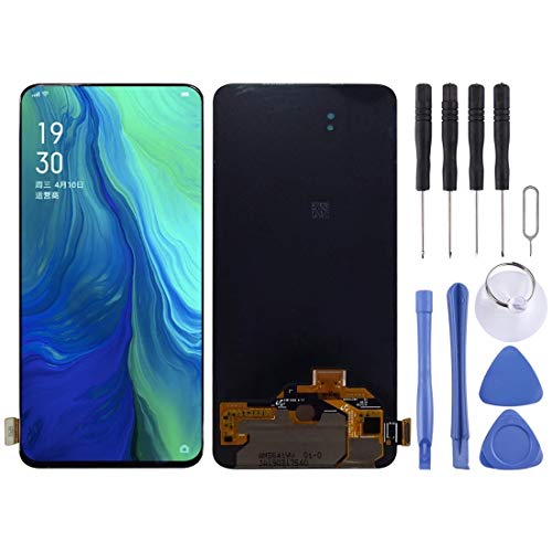 Ecran LCD tactile Oppo Reno noir avec affichage fluide haute netteté