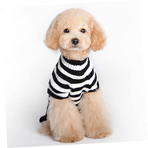 Pull d'hiver pour chiots BESPORTBLE en maille extensible | Pack de 3 vêtements
