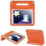 HDE Case for iPad 9.7 inch 2018 / 2017 Kids Shock Proof Bumper Cover Stand with Handle for New 6th Gen Apple Education iPad (Integrated Apple Pencil Holder) and 5th Generation iPad 9.7