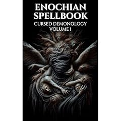 Enochian Spellbook Cursed Demonology Volume 1 Audiolibro Por Liber Occultis arte de portada