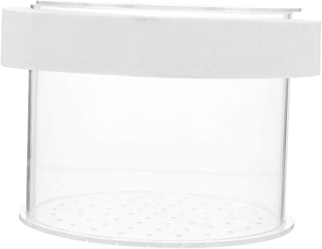 VICASKY Fish Breeding Box Acrylic Floating Isolation Tank for Betta Fish Easy to Use for Breeding Hatching with Efficient Separation for Fish Care