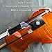 VINGOBOW Brazilwood Violin Bow 4/4 Full Size 74.5cm Ebony Frog Natural Mongolian Black Horsehair Well-Balanced Warm Tone