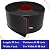LSGCQ Flexible Baseboard Molding Trim 4 Inch x 20 Feet Self-Adhesive Vinyl Wall Base Peel and Stick Cove Base Rubber Wall Base Moulding Trim (Black)