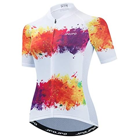 Women Cycling Jersey Bike Shirt Summer Short Sleeve Cycling Clothing Cover