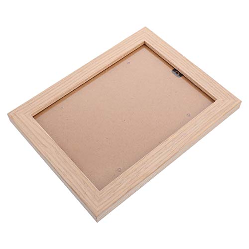Cadre photo en bois de qualité supérieure, support élégant de table de chevet