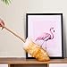 YQBDCKEDU Cleaning Supplies, Set Feather Duster 2 Pack Lambswool Duster, Pure Lambs Wool Duster with Wood Handle, Multifunction Home Officeniture Car Cleaning Tool, 5 Size Handle Dusters/Color/Large
