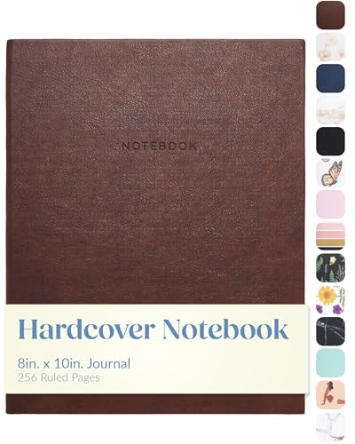 World Traveler Large Lined Journal Notebook