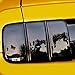 GT STYLING GT4141 Smoke Blackout Taillight Cover