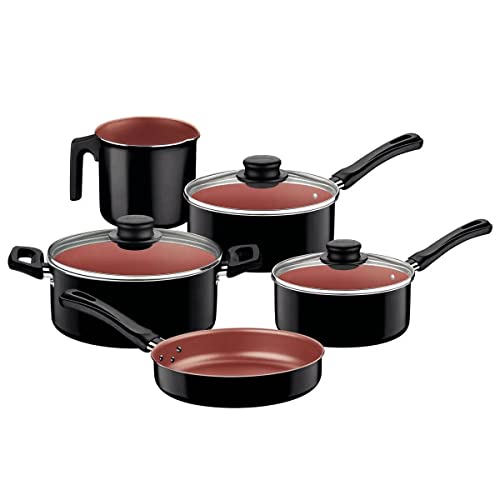 Tramontina JOGO DE PANELAS 5 PCS CARIBE PRETO - SORTIDOS DE ALUMINIO COM REV ANTIADERENTE E POLIESTER 4 Tramontina JOGO DE PANELAS 5 PCS CARIBE PRETO - SORTIDOS DE ALUMINIO COM REV ANTIADERENTE E POLIESTER - Imagem 4