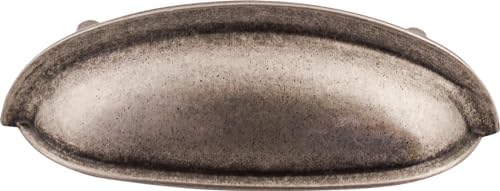 Top Knobs M364 Somerset Collection 3" Somerset Cup Pull, Pewter Antique