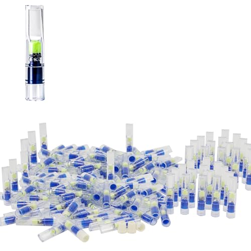 Filtri per sigarette (100 pezzi) microporosi multi-filtrazione, riducono le macchie di catrame e tabacco per sigarette con diametro di 8 mm, sottili Ø 6 mm e Ø5 mm, dotati di adattatori per sigarette