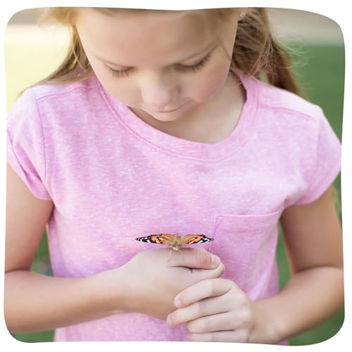 Insect Lore Butterfly Garden Kit, Painted Lady Butterfly Kit with Voucher for Live Caterpillars, Butterfly Habitat, STEM Journal & More - Image 14