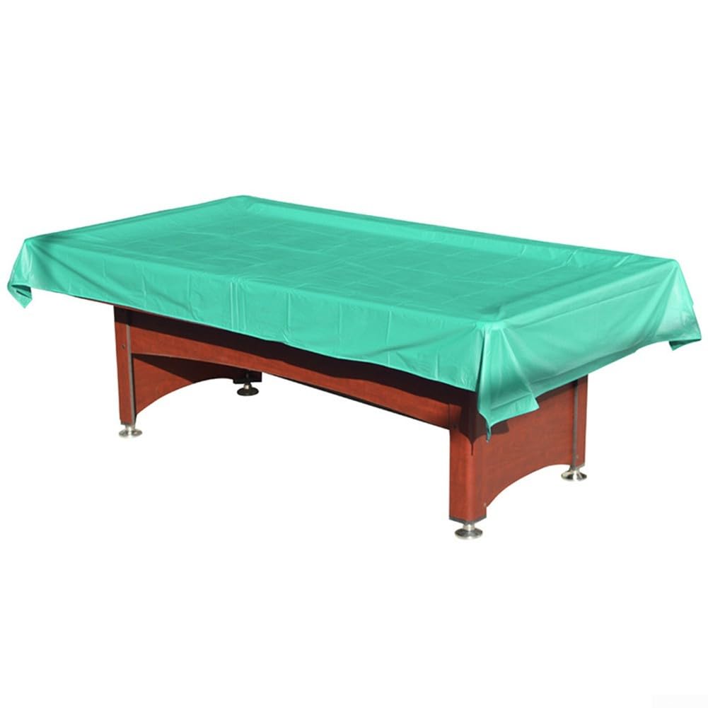 Copertura per tavolo da biliardo e tavolo da tennis, materiale resistente e impermeabile (276 x 169 cm, verde)