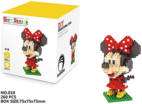 RSVT Disney Bausteine - 4 Charakter Minifigure Backsteinset - Kinderspielzeug DIY Montage, Best Birthday-Geschenke – Bild 7