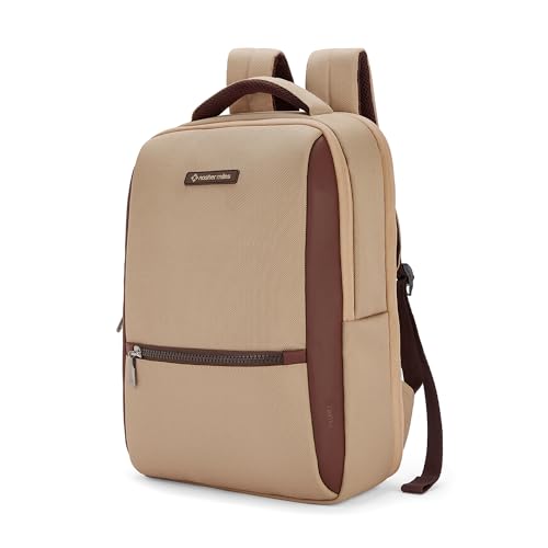 Nasher Miles Tama Corporate Backpack | Premium Polyester & PU Lap...