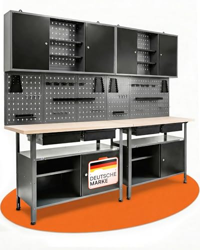 Ondis24 Werkstatteinrichtung Werkstatt Set Werkbank Fritz...