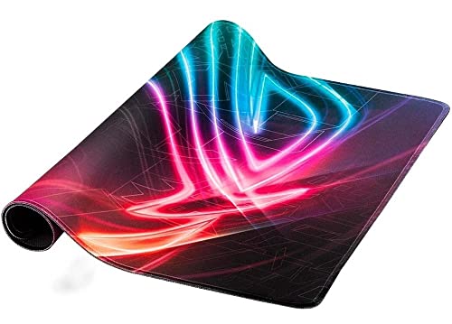 ASUS ROG Strix Edge Vertical Gaming Mousepad with Anti-fray Stitching and Non-Slip Base (15.7” x 17.7”)
