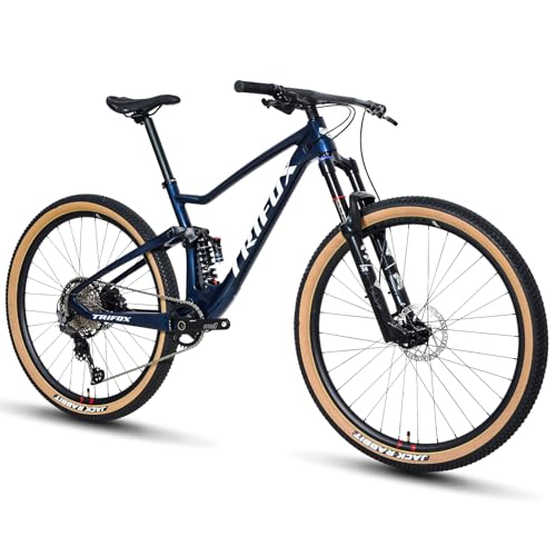 TRIFOX Carbon Fiber 29er Mountain Bike, 12-Speed, T800 Frame