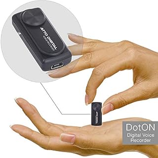 Mini Voice Recorder - Voice Activated Recordings - 20 Hours Working Time
