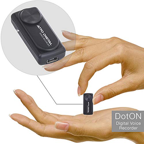 Mini Voice Recorder - Voice Activated Recordings - 20 Hours Working Time