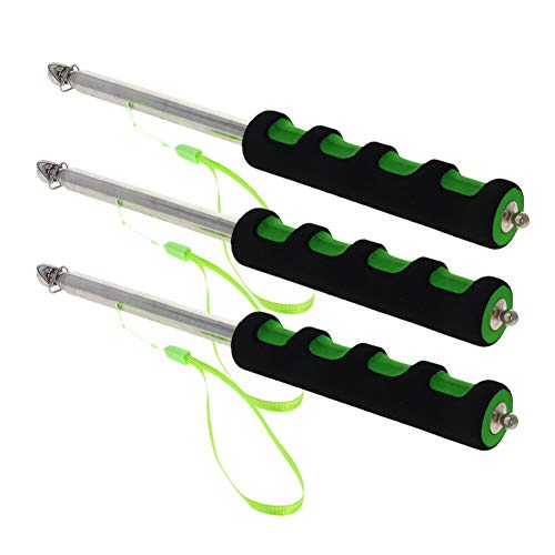 Othmro Puntero telescópico para profesores, palo de puntero para profesores, puntero de mano extensible, puntero retráctil para aula, pizarrón blanca, extensible para maestros, guías, entrenador se