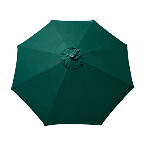 MTN Gearsmith New Replacement Umbrella Canopy for 9FT 8 Ribs, Color: Green (Canopy ONLY)