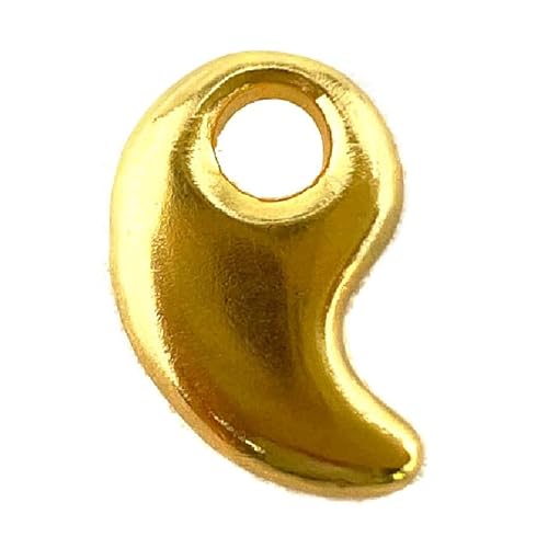 純金(K24)製 勾玉(まがたま)ペンダントトップ(小) AL