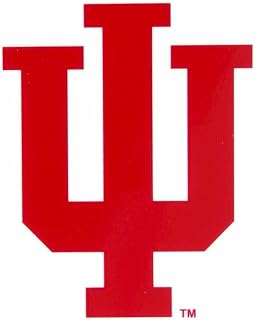 Rico Industries NCAA Indiana Hoosiers Small Static Cling Decal