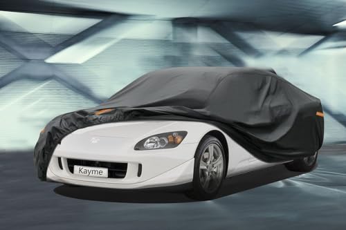 Image of Kayme 7 Layers Car Cover Custom Fit for Honda S2000 (1999-2009) Waterproof All Weather for Automobiles, Outdoor Full Cover Rain Sun UV Protection.