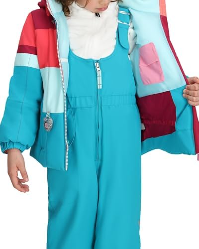 Obermeyer Girls Kaizen Ski Jacket, Insulated and Waterproof with Kids I-Grow System