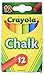 Produktbild Crayola®  Kreide, verschiedene Farben, 12 Sticks/Box  Verkauft als 1 Box  für Kinder Kreidetafeln, Konstruktion Papier, Kartons, Papier Taschen.