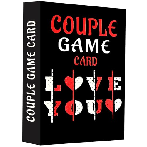 CDDFUNGO Romantic Date Night Couple Cards Game - Fun Ideas for Birthday Anniversary Valentines Wedding Christmas Stocking Stuffers Gifts, for Women Men Him Her Girlfriend Boyfriend Wife Husband