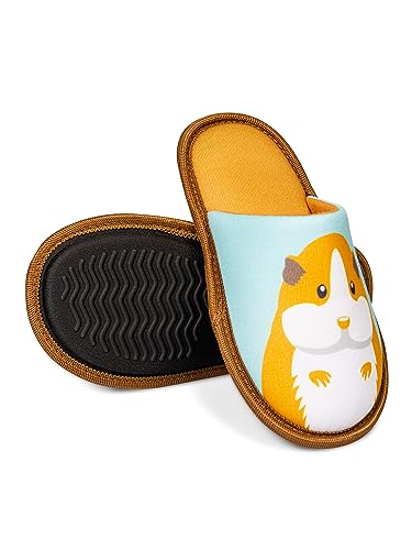 Dedoles Hausschuhe Damen Herren & Kinder Memory-Foam viele lustige Designs Einhorn Musik Regenbogen Comics Spiele Geschenk