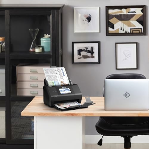 Epson Workforce ES-580W Wireless Color Duplex Desktop Document Scanner - image 7