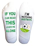 Austin FC Soccer Socks Funny Gift Major League Game Day
