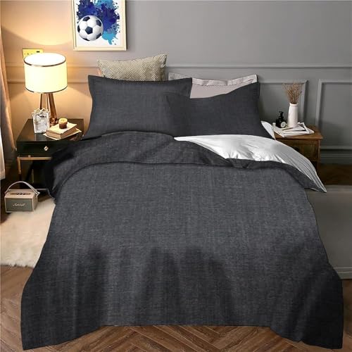 Housse de couette imprimée 3D 140x200cm drap de lit enfant confort - 6